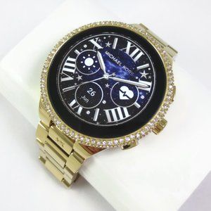 New Michael Kors Gen 6 Camille Gold Crystal MKT5144 Display Model NWT